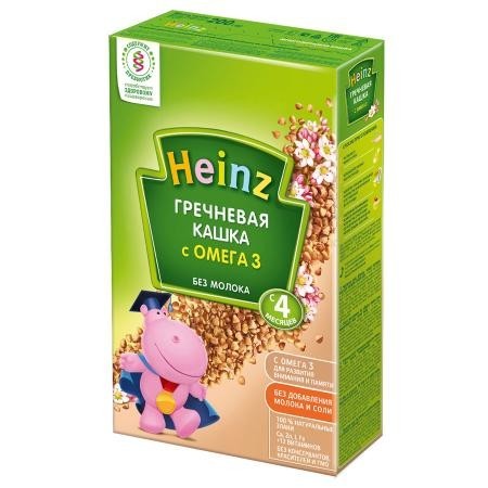 Каша ХАЙНЦ без молока гречка с Омегой-3 200г