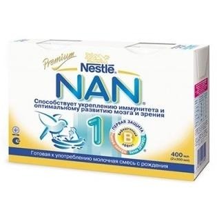 Смесь молочная НАН-1 200мл, 2 шт.