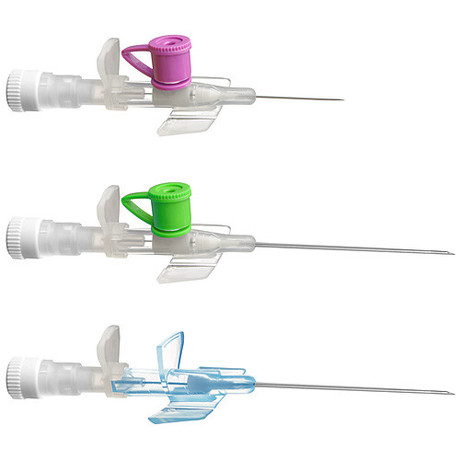 Катетер FLEXICATH 26G периферический с дополнительным портом код сиреневый