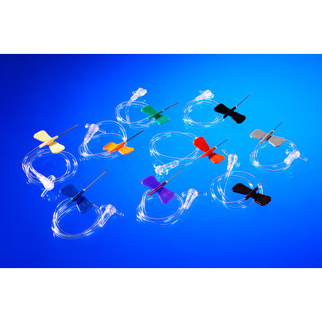 Устройство для вливания в малые вены G26 (0,45х19мм) код корич.