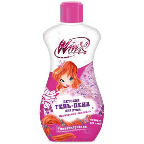 WINX гель-пена для душа Магический коктейль 340мл