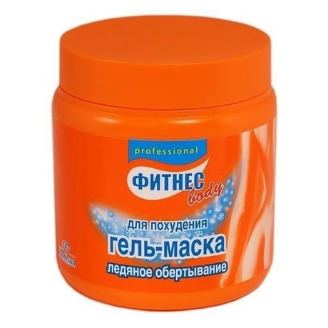 Гель-маска ФИТНЕС BODY ледяное обертывание для похудения