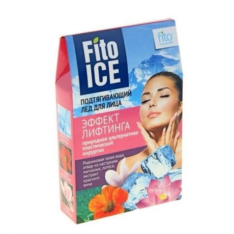 Лед косметический FITOICE для лица Подтягивающий эффект лифтинга 10мл, 8 шт.