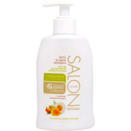 Гель RILANA SALON HOME для интимной гигиены с пребиотиками 300мл (с дозат.)