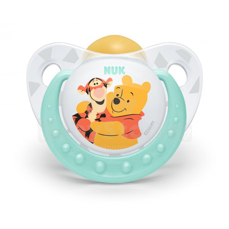 Соска-пустышка NUK Disney латексная ортодонтическая с 18мес. 