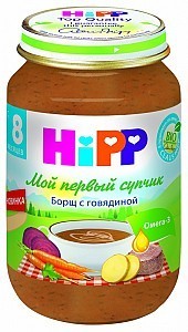 Суп ХАЙНЦ борщ с говядиной 200г