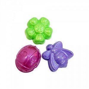 Формочки Божья коровка, пчелка, цветочек