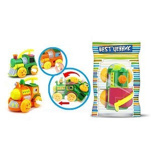 Паровоз заводной (19004В)