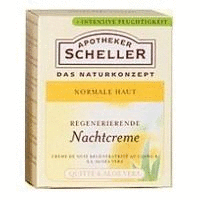 Крем АПТЕКАРЬ ШЕЛЛЕР ночной увлажняющий айва для нормальной кожи 75мл