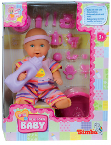 Пупсик 12см пьет/писает 2В