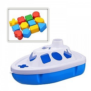 Игрушка Катер с логическими фигурками (у492)