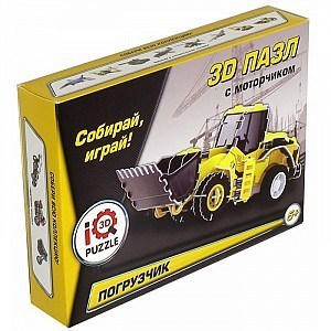 Конструктор 3D пазл "Погрузчик"