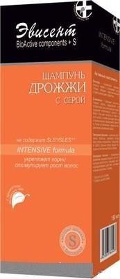 Шампунь ЭВИСЕНТ "Дегтярный" дрожжи с серой  150мл