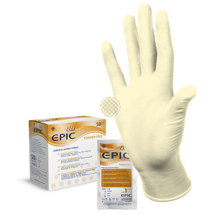 Перчатки EPIC SG PF хирургические стерильные латексные (8) пара