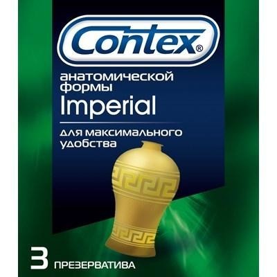 Презерватив CONTEX, 3 шт.  Imperial (плотнооблегающие)