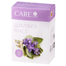 Шалфей листья "Care Health" пачка 50г