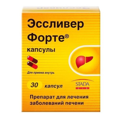 Эссливер форте капсулы, 30 шт. (5+1)