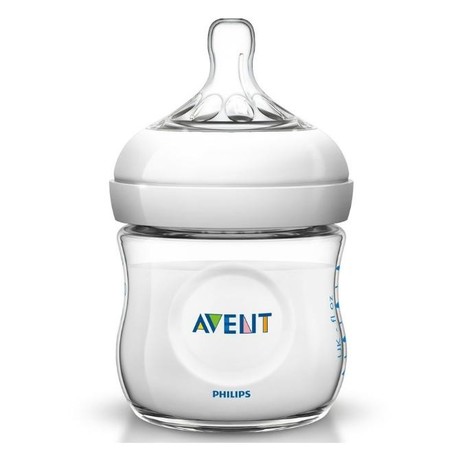 Бутылочка детская AVENT Natural для кормления 125мл (арт. 86485 SCF690/27), 2 шт. (3 + 1)