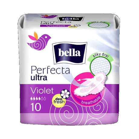 Прокладки гигиенические BELLA PERFECTA Violet Ultra Deo Fresh Drai, 10 шт.