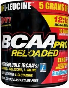 Аминокислоты BCAA++ SAN Realoaded.12:1:1. 456г.
