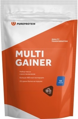 Гейнер высокоуглеводный.Pure Protein Двойной шоколад.