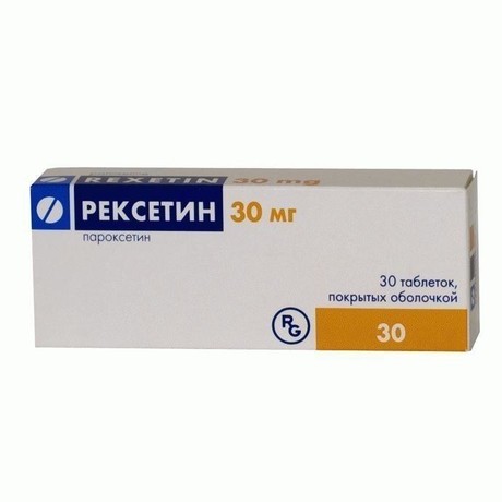 Рексетин таблетки 30 мг, 30 шт.