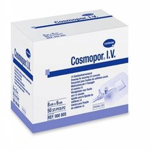 Повязка COSMOPOR I.V. стерильная для фиксации катетера 6см х 8см, 1 шт.