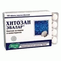 Хитозан-Эвалар таблетки 500 мг, 100 шт.