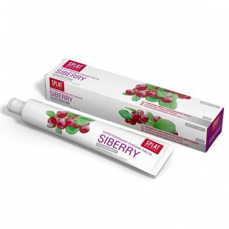 Зубная паста СПЛАТ Special Siberry сибирские ягоды, 75 мл
