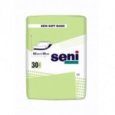 Пеленка SENI SOFT BASIC 60х60 см, 30 шт.