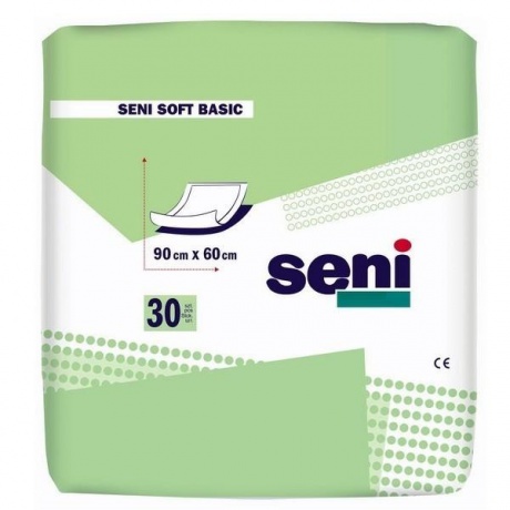 Пеленка SENI SOFT BASIC 90х60 см, 30 шт.