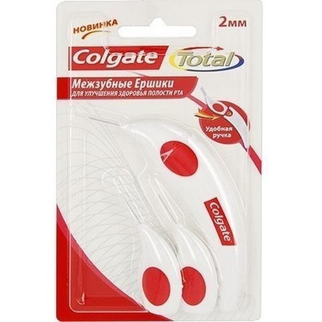 Зубные ершики COLGATE для межзубных пространств 2 мм