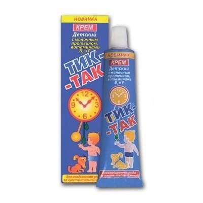 Крем детский ТИК-ТАК с молочным протеином, 41 г