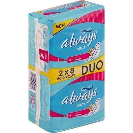 Прокладки гигиенические ALWAYS Ultra Super Plus Duo, 16 шт.