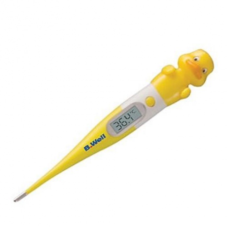 Термометр WT-06 электронный "Утенок" детский с гибким наконечником, 1 шт.